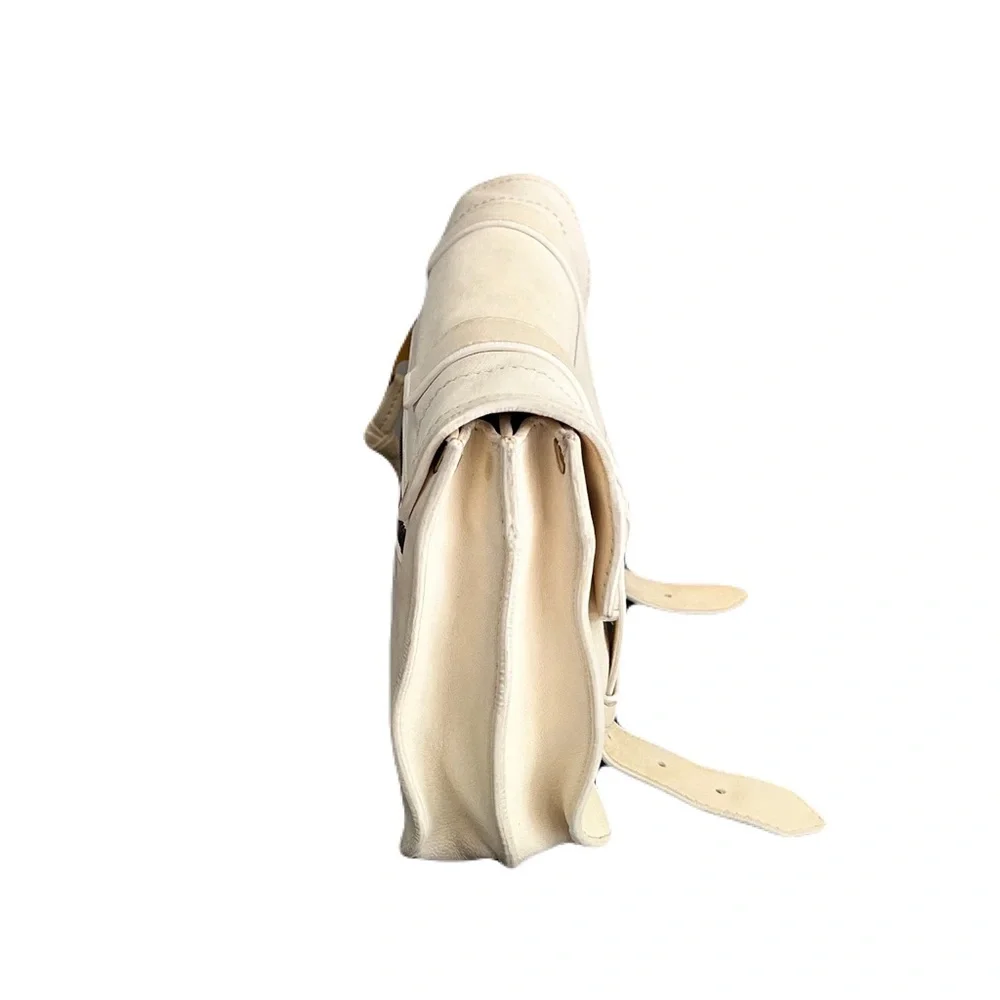 Proenza Schouler Ivory Leather PS1 Pochette Clutch